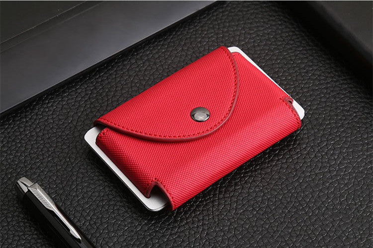 Blocking Leather Card Holder