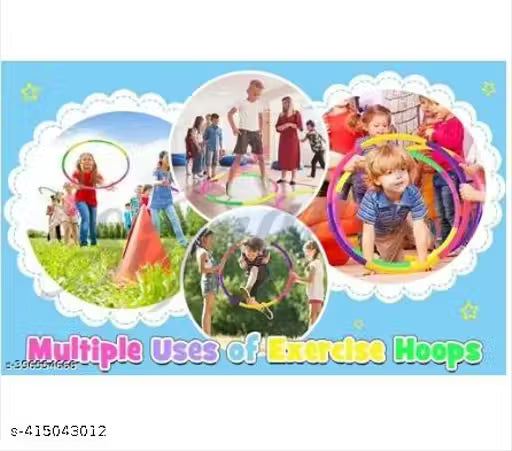 Multi-Color Fitness Hula Hoop