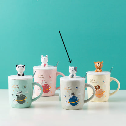 3D Animal Cartoon Mugs