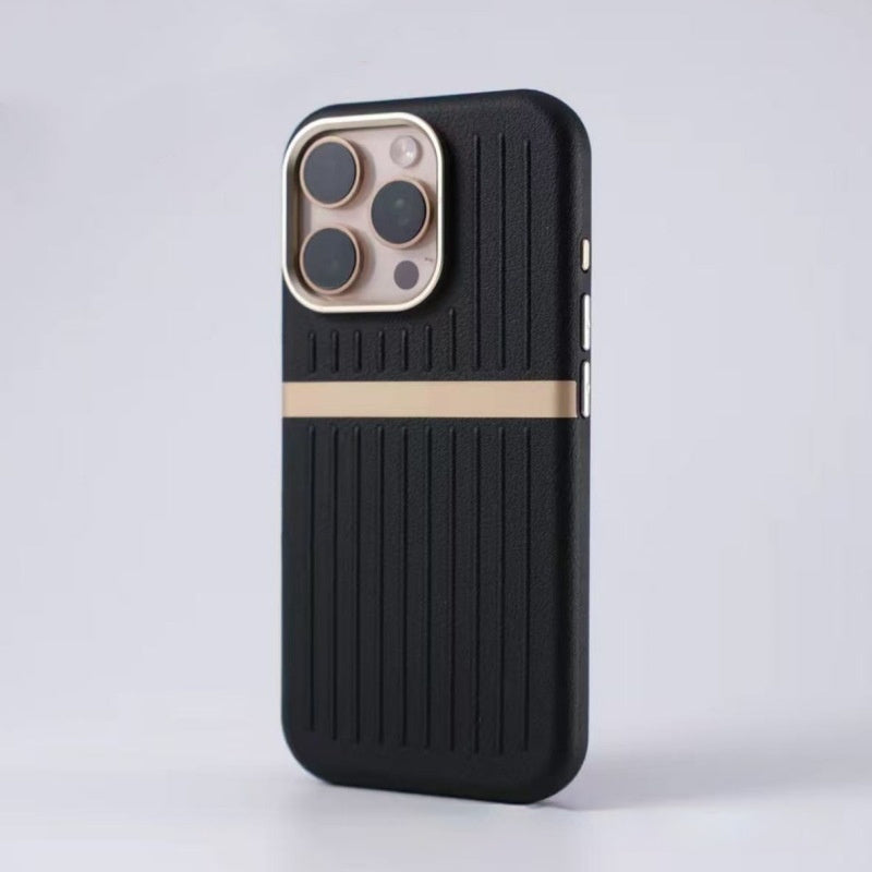 Magnetic Leather Phone Case
