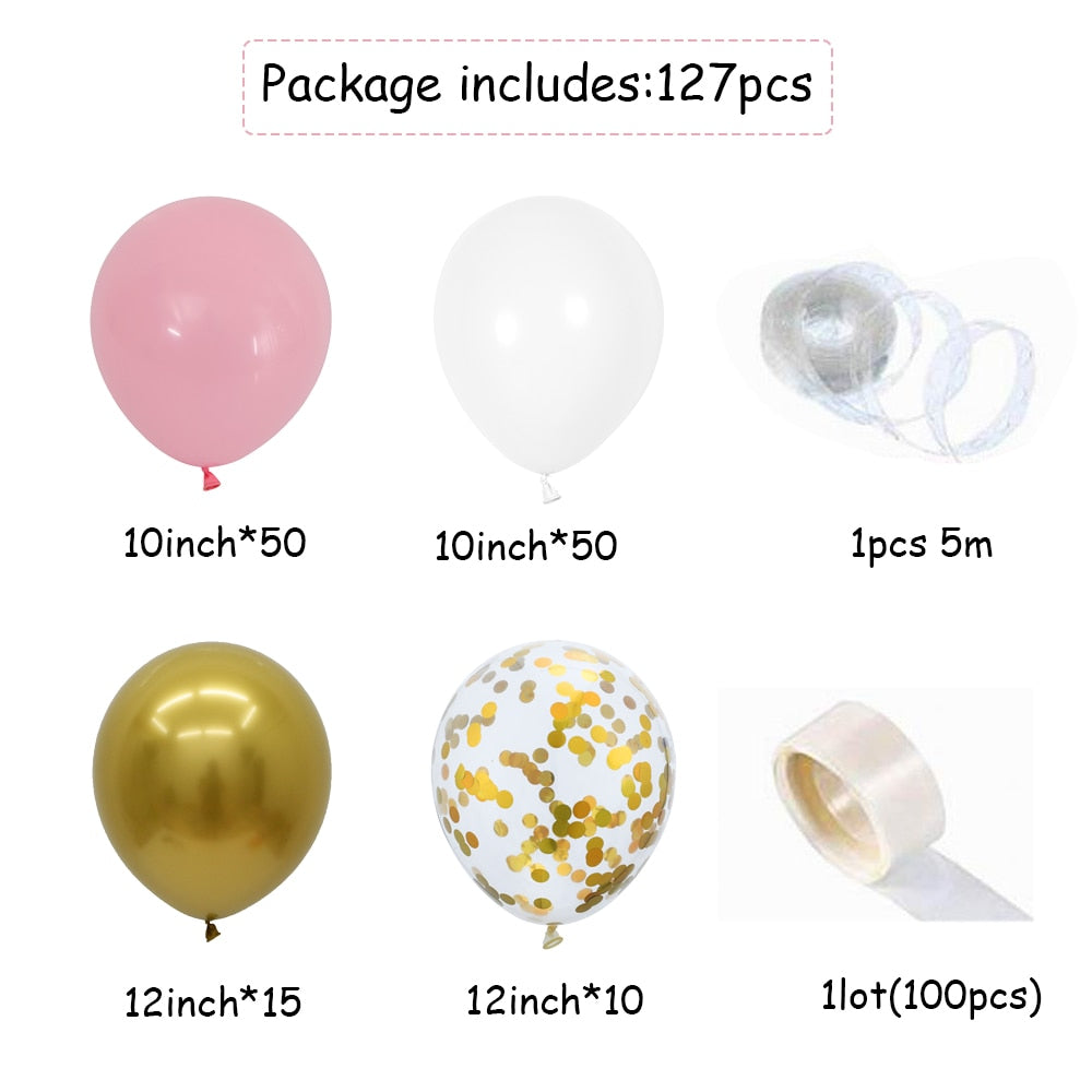 Pink Balloon Arch Kit