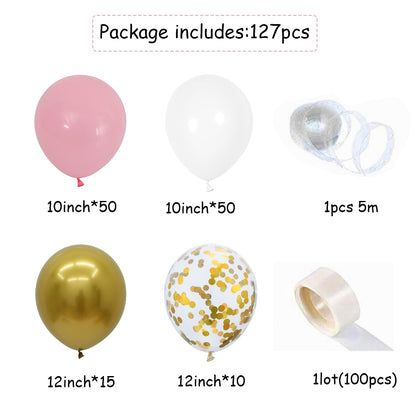 Pink Balloon Arch Kit