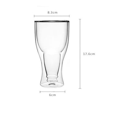 Shaped Borosilicate Glass Cup