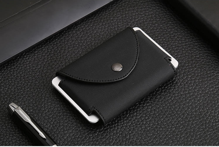 Blocking Leather Card Holder