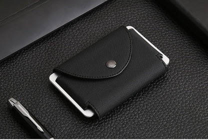 Blocking Leather Card Holder