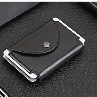 Blocking Leather Card Holder