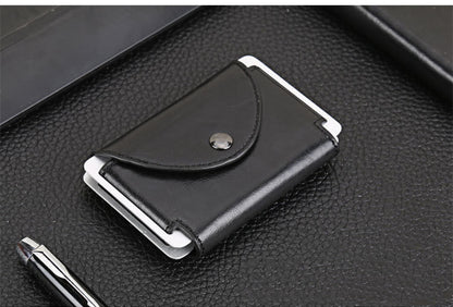 Blocking Leather Card Holder