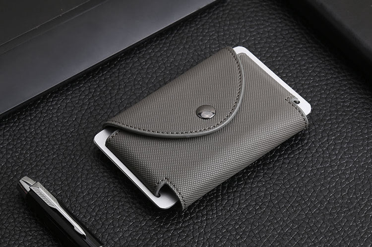 Blocking Leather Card Holder