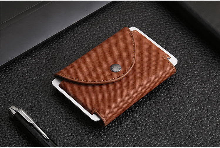 Blocking Leather Card Holder