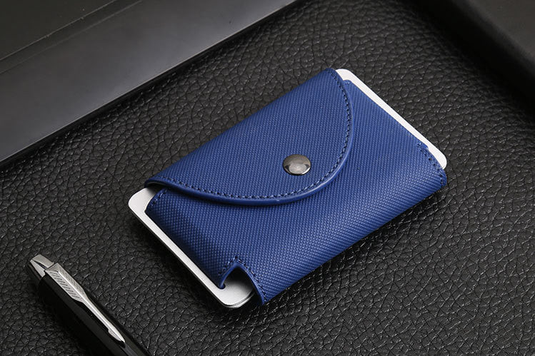 Blocking Leather Card Holder