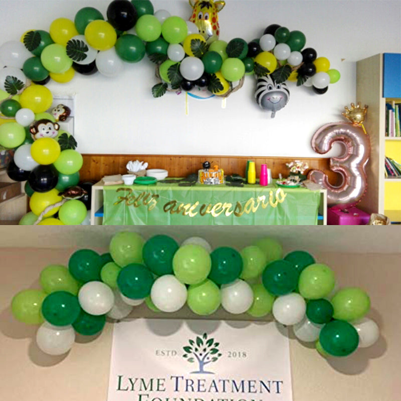 Green Forest Animal Balloons