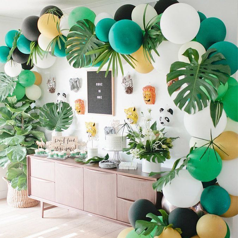 Green Forest Animal Balloons