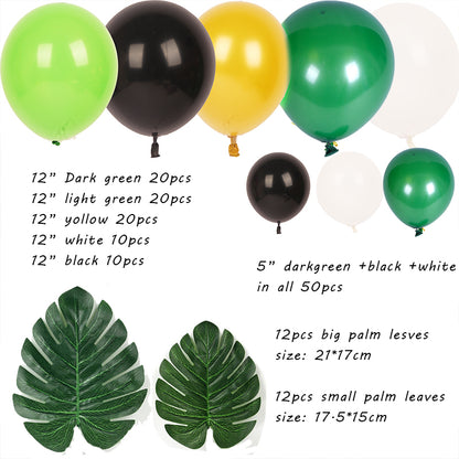 Green Forest Animal Balloons