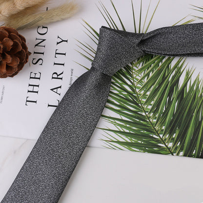 Men's Narrow Jacquard Tie