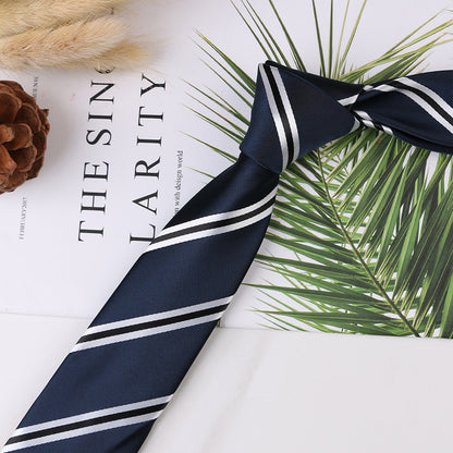 Men's Narrow Jacquard Tie