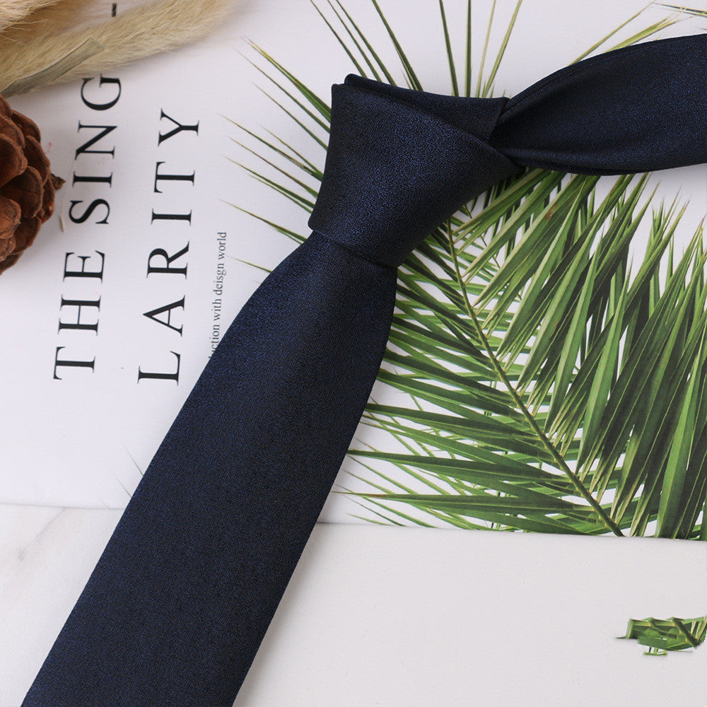 Men's Narrow Jacquard Tie