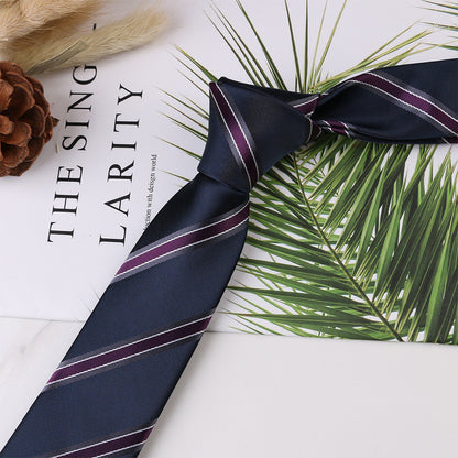 Men's Narrow Jacquard Tie