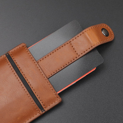 Pull-Out PU Leather Card Holder
