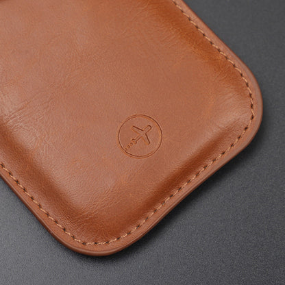 Pull-Out PU Leather Card Holder