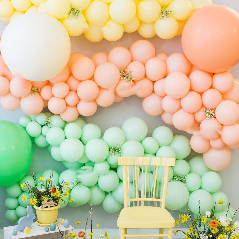 Maca Orange Balloon Party Kit