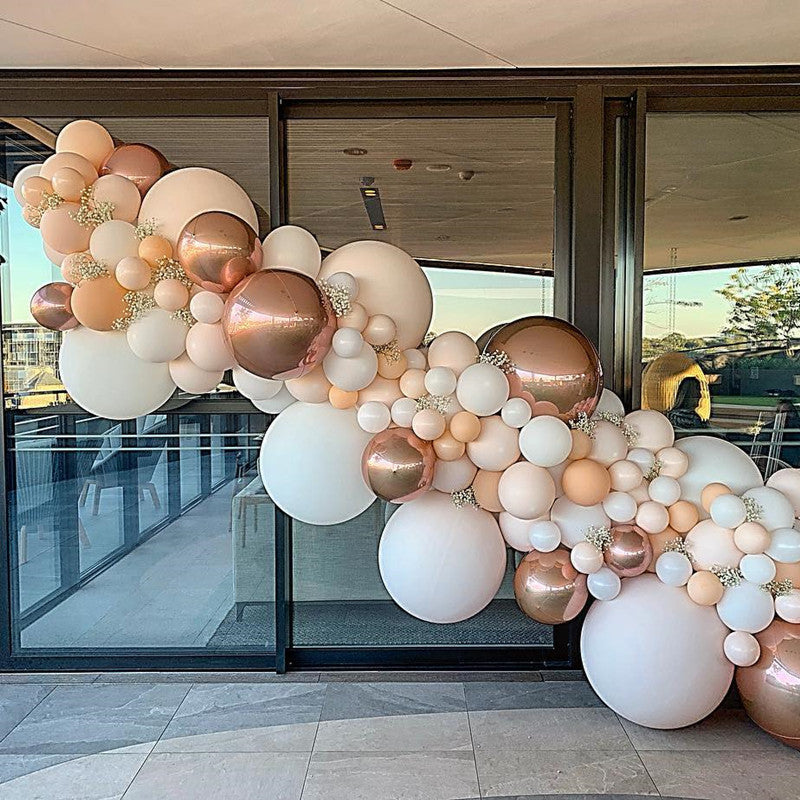 Maca Orange Balloon Party Kit