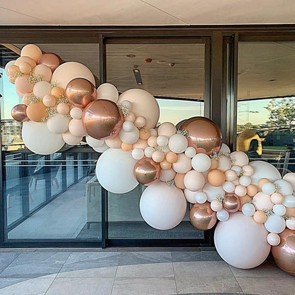 Maca Orange Balloon Party Kit