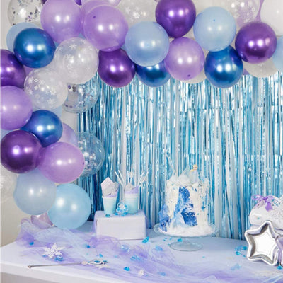 Snow Queen Balloon Garland Kit