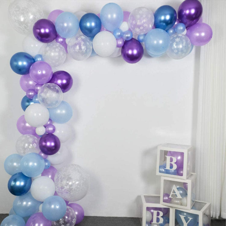 Snow Queen Balloon Garland Kit