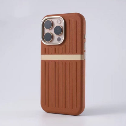 Magnetic Leather Phone Case
