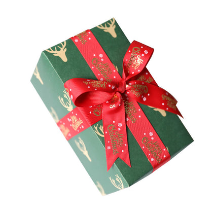 Festive Print Gift Ribbon