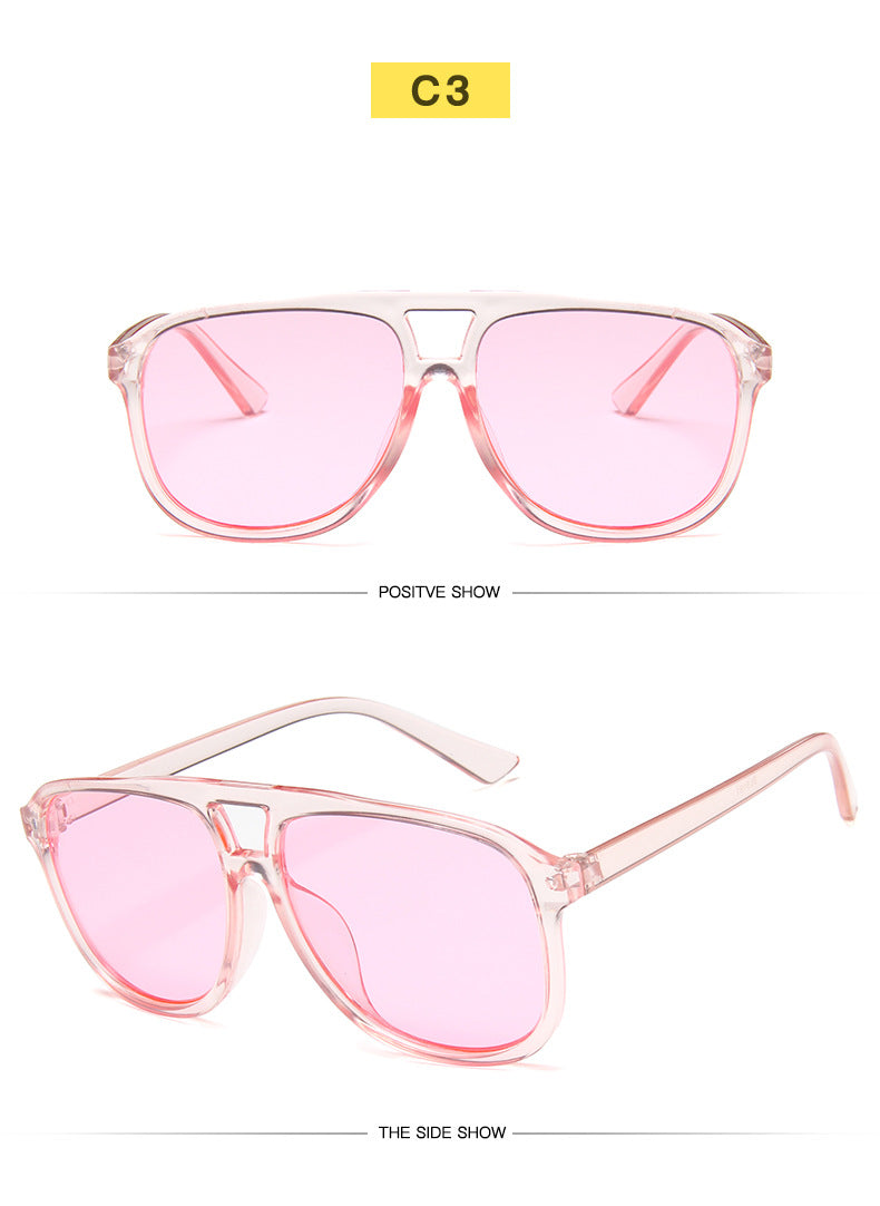 Retro Double Beam Sunglasses
