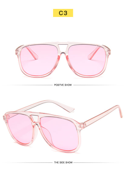 Retro Double Beam Sunglasses
