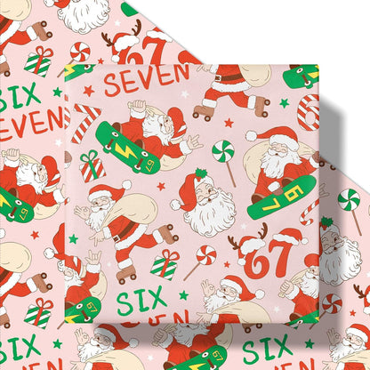 Festive Holiday Gift Wrap