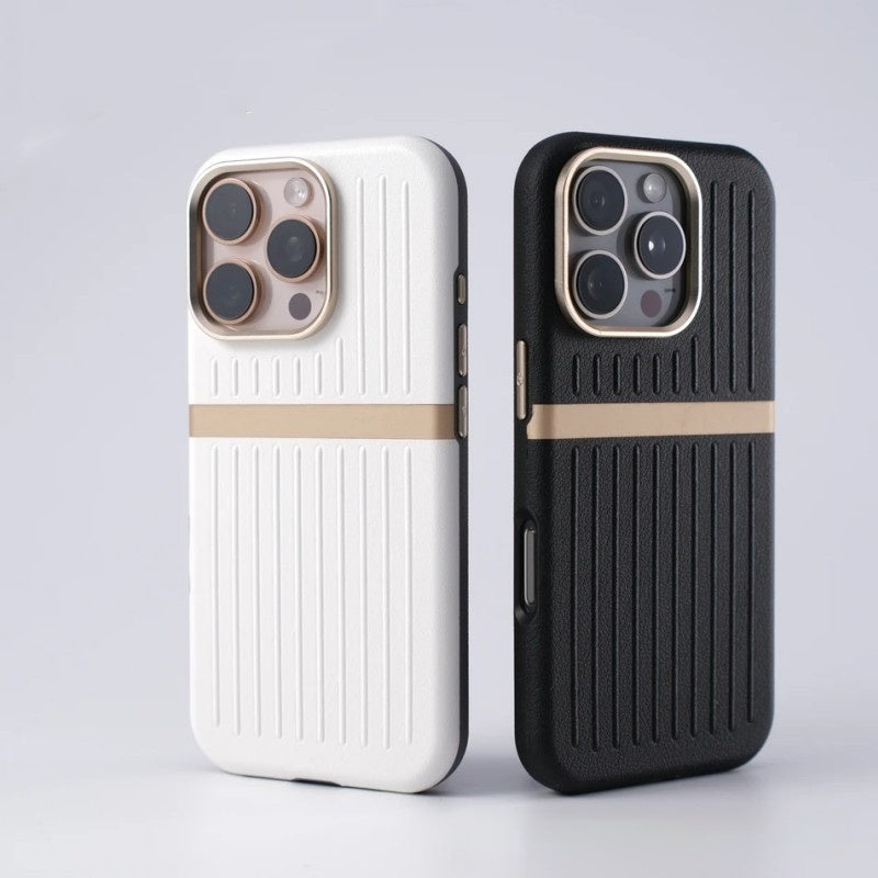 Magnetic Leather Phone Case