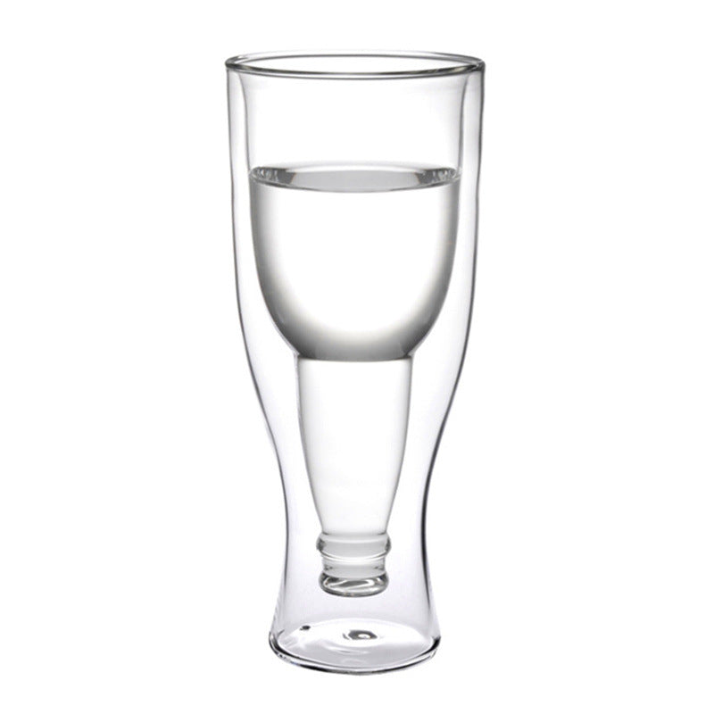 Shaped Borosilicate Glass Cup