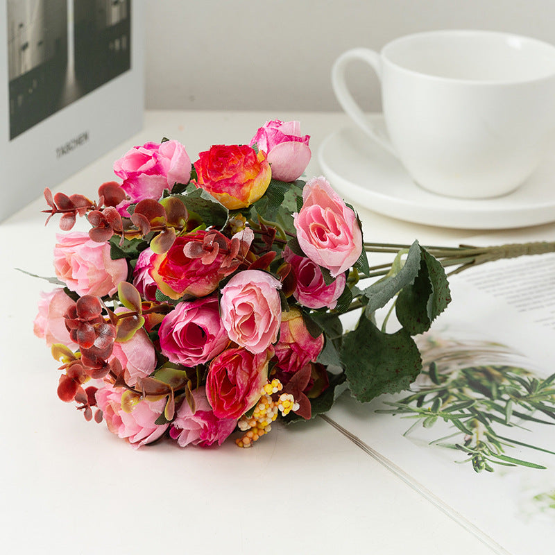 Luxury Silk Diamond Rose Bouquet