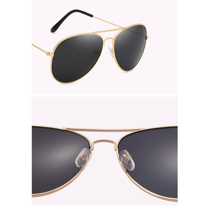 Polarized Sunglasses Men Ladies Women Unisex Mirror Vintage Retro Pilot--black All Grey