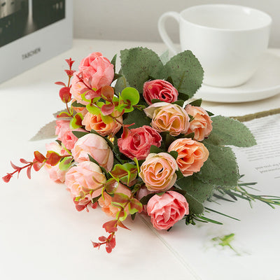 Luxury Silk Diamond Rose Bouquet