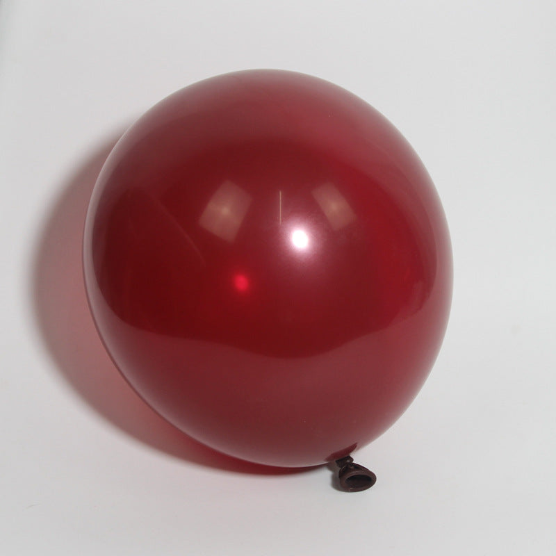 Burgundy Pearl Latex Balloons
