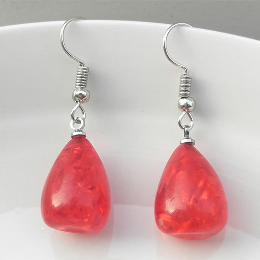 High-end, Sophisticated Beeswax-shaped Earrings