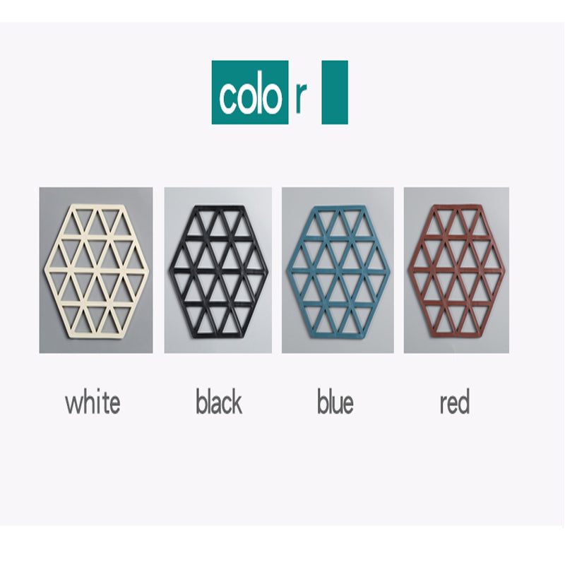 Nordic Hexagon Silicone Coasters