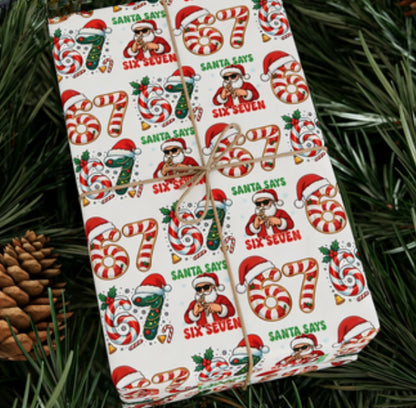 Festive Holiday Gift Wrap