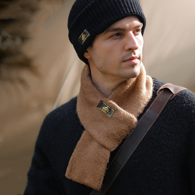 Men's Padded Warm Scarf