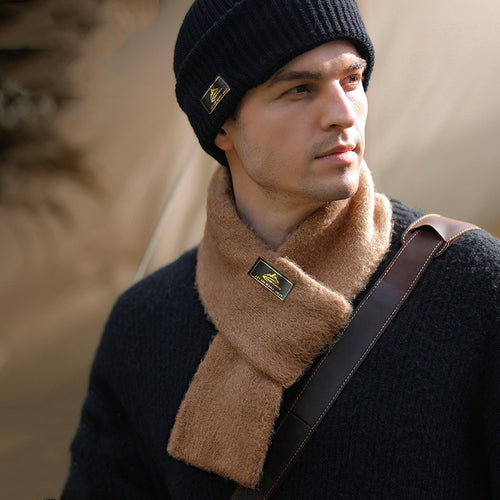 Men's Padded Warm Scarf