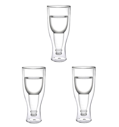 Shaped Borosilicate Glass Cup