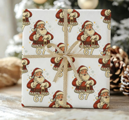 Festive Holiday Gift Wrap