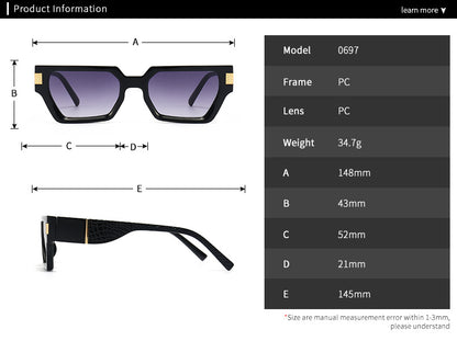 Catwalk Square Butterfly Sunglasses