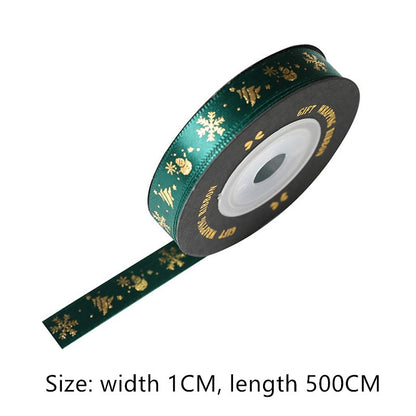 Festive Print Gift Ribbon