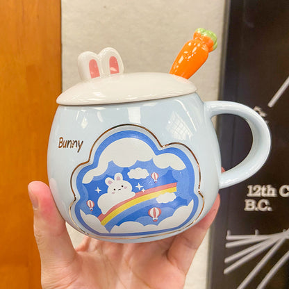 Radish Rabbit Cartoon Mug