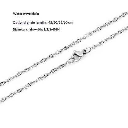 Stainless Steel Chain Men's Versatile Necklace